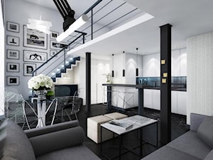 28 m2 - Salon, styl nowoczesny - zdjęcie od m o d e s i magdalena wasiak