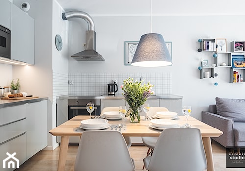II APARTAMENT najem krótkoterminowy - Kuchnia, styl minimalistyczny - zdjęcie od yego studio - fotografia wnętrz i architektury