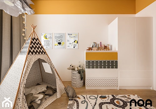 pokój dla chłopca - zdjęcie od NOA studio - biuro projektowania wnętrz