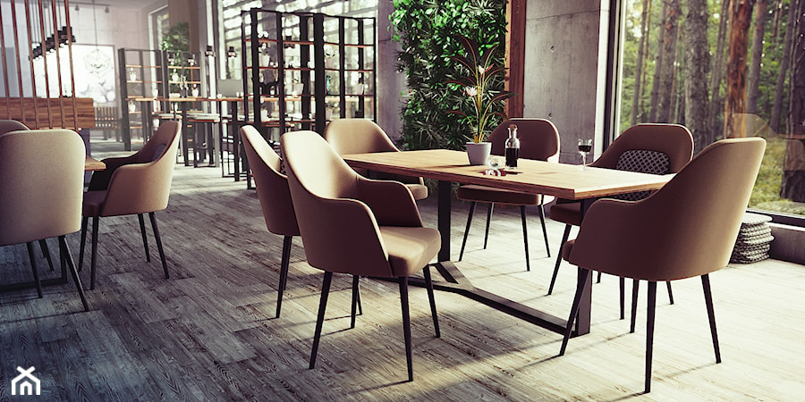 Loftowy stół restauracja - zdjęcie od LOFTABLE Interior Design & Furniture