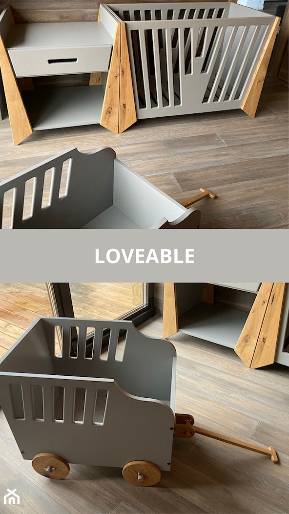 LOVEABLE meble dziecięce od LOFTABLE - zdjęcie od LOFTABLE Interior Design & Furniture - Homebook