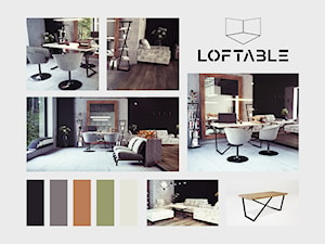 HOME & OFFICE - studio - Biurko i regały X05 - zdjęcie od LOFTABLE Interior Design & Furniture