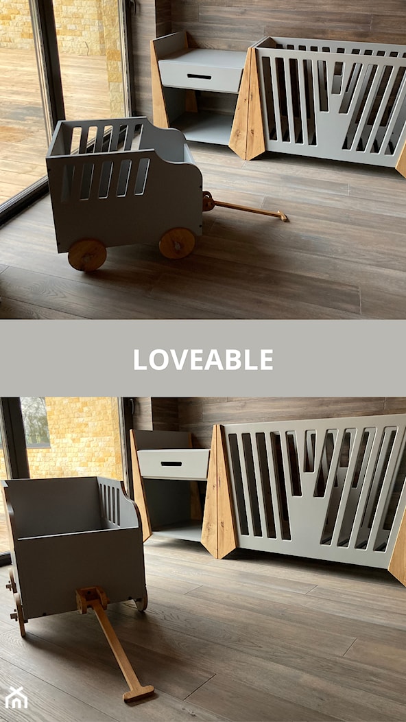 LOVEABLE meble dziecięce od LOFTABLE - zdjęcie od LOFTABLE Interior Design & Furniture - Homebook