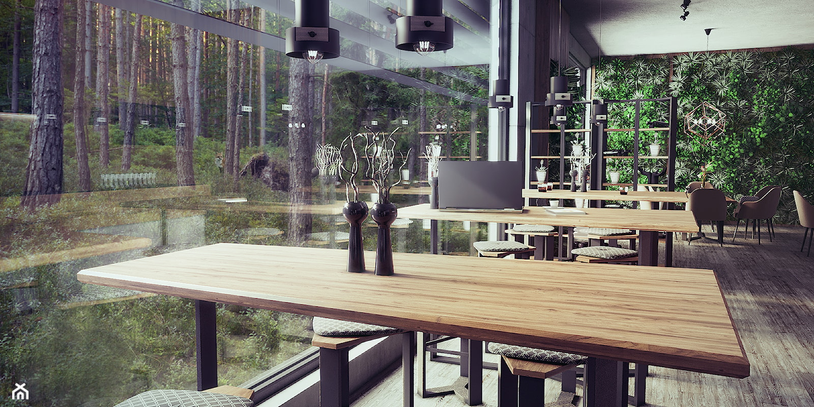Stół barowy z hokerami - zdjęcie od LOFTABLE Interior Design & Furniture - Homebook
