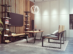 Salon w loftowym stylu - zdjęcie od LOFTABLE Interior Design & Furniture