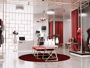 Wyposażenie butiku w stylu glamour - zdjęcie od LOFTABLE Interior Design & Furniture