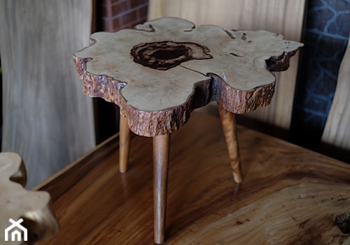 Stolik z plastra drewnaniego - zdjęcie od Kubikon