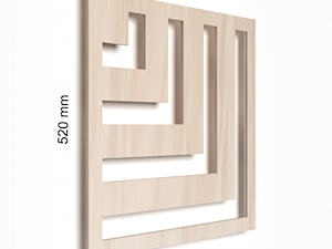 ZICARO.PL - Lekkie panele drewniane do samodzielnego montażu - Salon, styl nowoczesny - zdjęcie od ZICARO ZICARO - Panele ścienne o strukturze betonu.