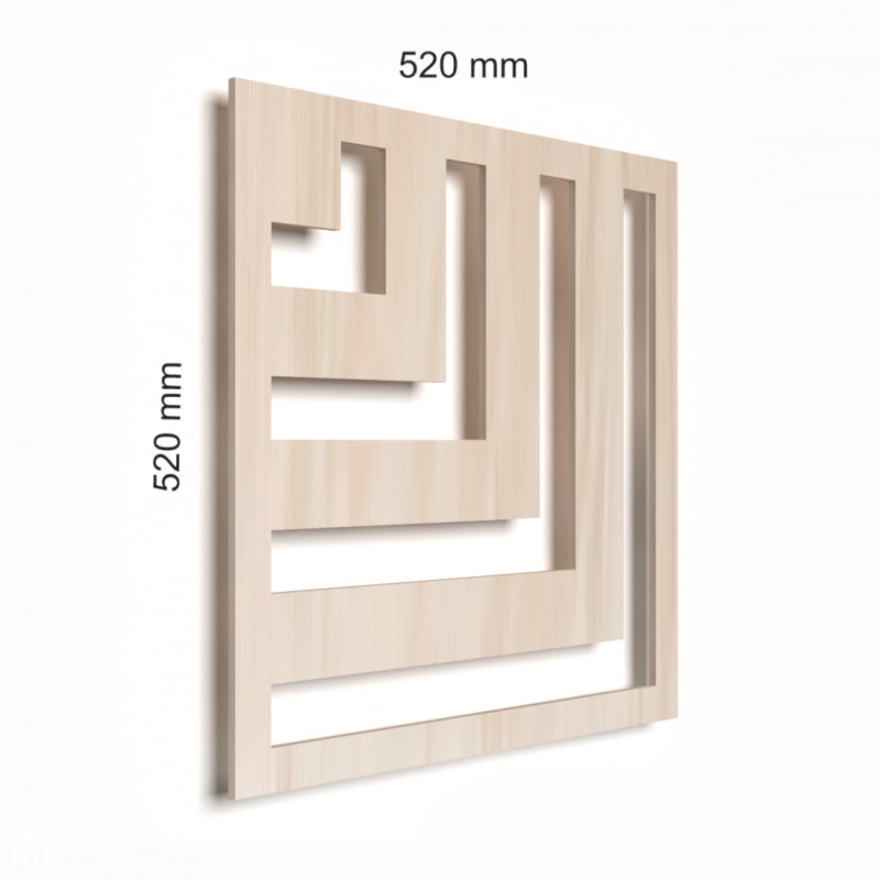 ZICARO.PL - Lekkie panele drewniane do samodzielnego montażu - Salon, styl nowoczesny - zdjęcie od ZICARO ZICARO - Panele ścienne o strukturze betonu. - Homebook