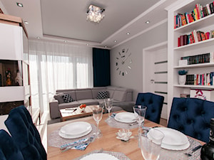 Salon z aneksem kuchennym - Salon, styl nowoczesny - zdjęcie od Rysujemy marzenia - Stanisław Rzepliński