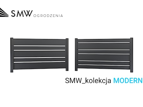 Aranżacje wnętrz - Domy: Kolekcja Modern_ SMW Ogrodzenia - SMW Ogrodzenia. Przeglądaj, dodawaj i zapisuj najlepsze zdjęcia, pomysły i inspiracje designerskie. W bazie mamy już prawie milion fotografii!