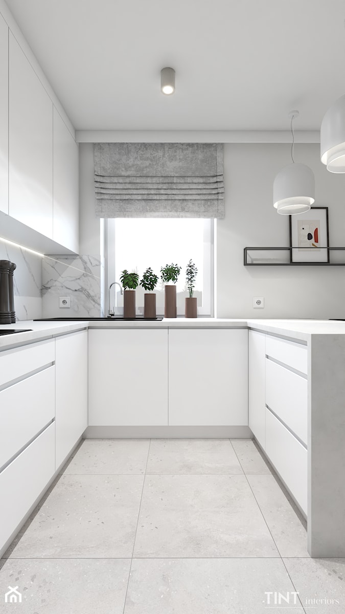 Jasne mieszkanie - Kuchnia, styl nowoczesny - zdjęcie od Tint Interiors