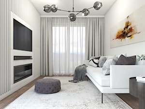 Jasne mieszkanie - Salon, styl nowoczesny - zdjęcie od Tint Interiors