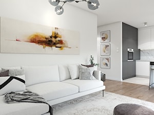 Jasne mieszkanie - Salon, styl nowoczesny - zdjęcie od Tint Interiors