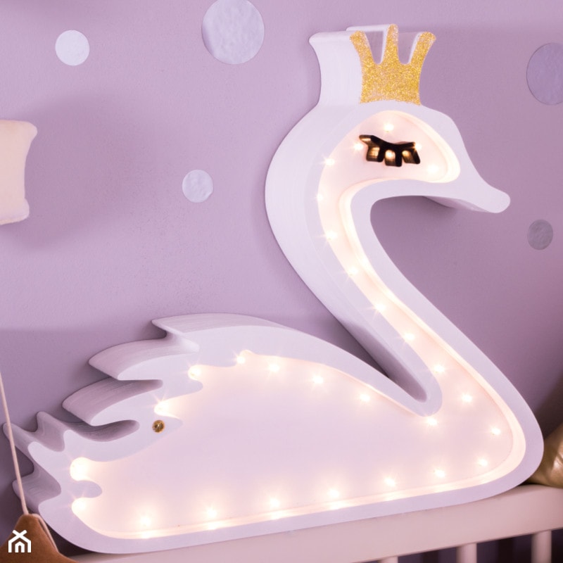 Lampka łabędź królewski - zdjęcie od Rabemi Kids
