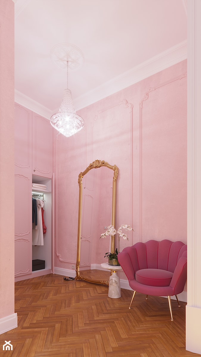 Dusty pink Girl bedroom - zdjęcie od AB Interior Atelier