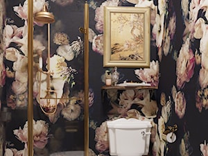 Wallpapered Bathroom - zdjęcie od AB Interior Atelier