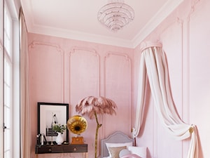 Dusty pink Girl bedroom - zdjęcie od AB Interior Atelier