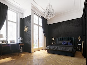 Black Master bedroom