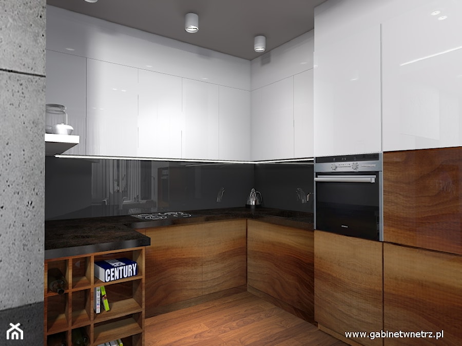 Apartament Tarchomin - Kuchnia, styl nowoczesny - zdjęcie od Gabinet Wnętrz - Recepta na dobre wnętrze