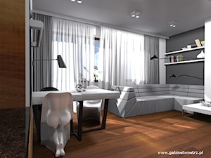 Apartament Tarchomin - Salon, styl nowoczesny - zdjęcie od Gabinet Wnętrz - Recepta na dobre wnętrze