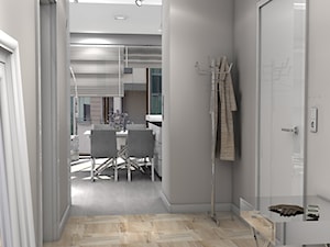 Apartament Centrum - Hol / przedpokój, styl minimalistyczny - zdjęcie od Gabinet Wnętrz - Recepta na dobre wnętrze