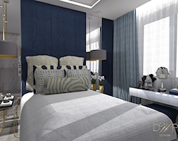 Mieszkanie Warmia Towers - Sypialnia, styl glamour - zdjęcie od DWP design - Homebook