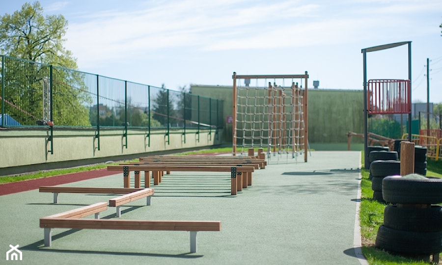 Strefa fitness w ogrodzie - Ogród - zdjęcie od Lars Laj - Place Zabaw