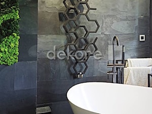 Black Slate kamień naturalny w łazience