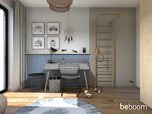 Pokój dla chłopca - Pokój dziecka, styl skandynawski - zdjęcie od Beboom projekt pokoju dziecięcego on line