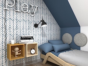 Pokój dla 8-latka - Pokój dziecka, styl skandynawski - zdjęcie od Beboom projekt pokoju dziecięcego on line