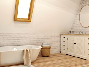 łazienka rustykalna / vintage - zdjęcie od Artenova Design - pracownia projektowania wnętrz