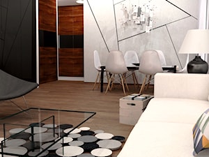 Mieszkanie Warszawa Ursynów - Salon - zdjęcie od Artenova Design - pracownia projektowania wnętrz