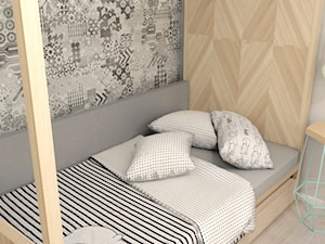 Dom w skandynawskim klimacie - Pokój dziecka, styl skandynawski - zdjęcie od Artenova Design - pracownia projektowania wnętrz