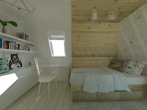 Pokój Antosi - Pokój dziecka, styl skandynawski - zdjęcie od Projektant Katarzyna Lewicka