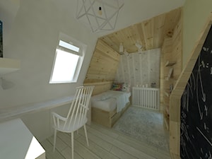 Pokój Antosi - Pokój dziecka, styl skandynawski - zdjęcie od Projektant Katarzyna Lewicka