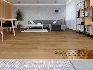 Panele winylowe na ogrzewanie podłogowe - Salon, styl nowoczesny - zdjęcie od ARBITON FloorExpert