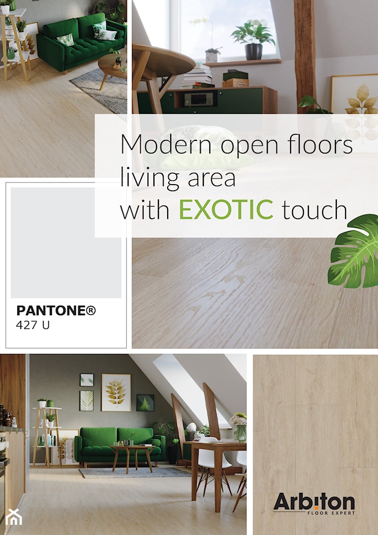 Exotic Green z podłogą winylową Arbiton - zdjęcie od ARBITON FloorExpert - Homebook
