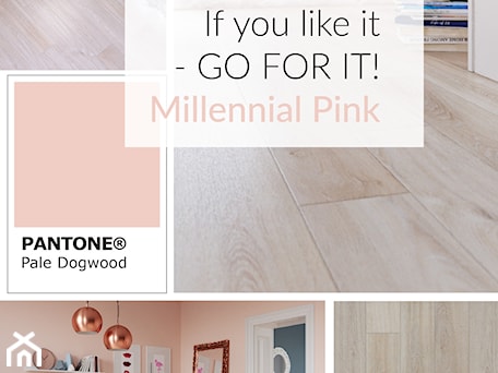 Aranżacje wnętrz - Salon: Millennial Pink z podłogą winylową Arbiton - ARBITON FloorExpert. Przeglądaj, dodawaj i zapisuj najlepsze zdjęcia, pomysły i inspiracje designerskie. W bazie mamy już prawie milion fotografii!