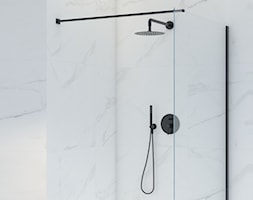 Prysznic z czarnym zestawem prysznicowym - zdjęcie od Oltens Polska - Homebook