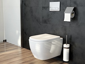 Minimalistyczna łazineka z miską WC z kolekcji Vernal - zdjęcie od Oltens Polska