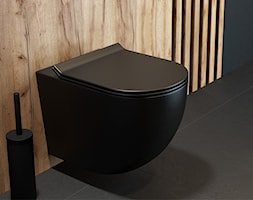 Nowoczesna łazienka z czarną ceramiką - zdjęcie od Oltens Polska - Homebook