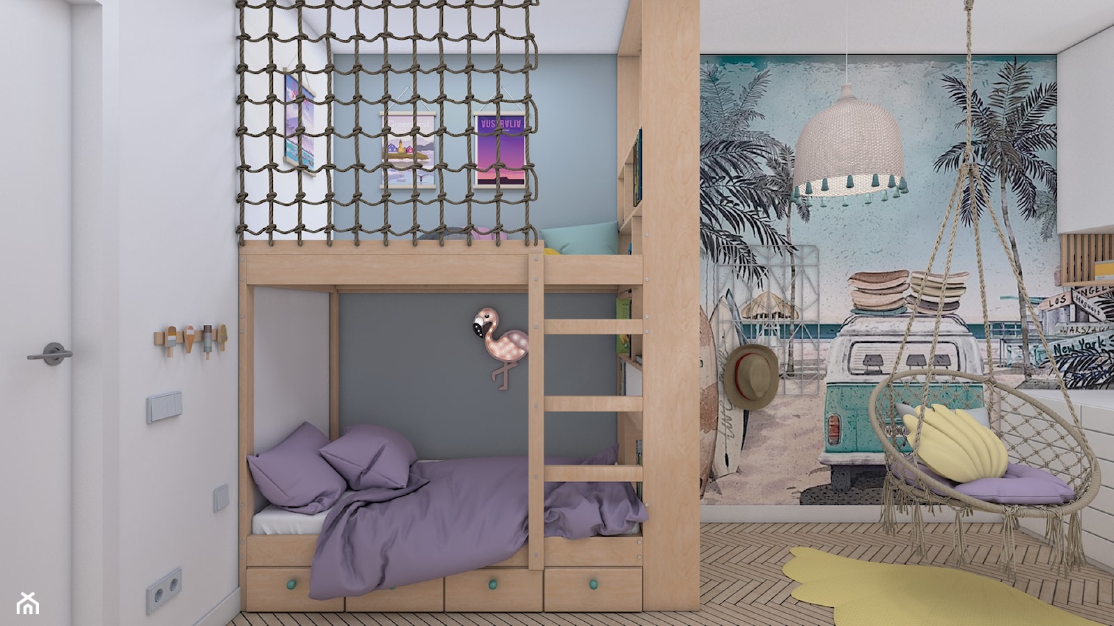 letni pokój Ninki - zdjęcie od wnętrza dla dzieci - Homebook