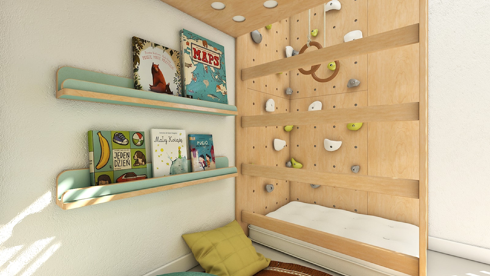 niebanalny pokój Henia - zdjęcie od wnętrza dla dzieci - Homebook