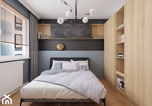 Mieszkanie w chmurach - Sypialnia, styl nowoczesny - zdjęcie od Karo Design