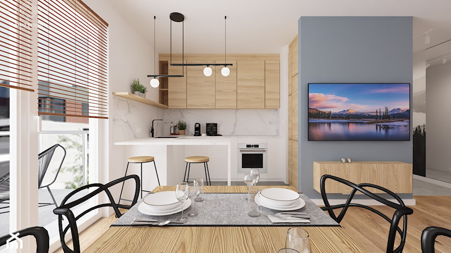 Mieszkanie w chmurach - Kuchnia, styl nowoczesny - zdjęcie od Karo Design