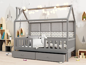 Łóżeczko do pokoju dziecięcego w kształcie domku. - zdjęcie od sleephome.pl