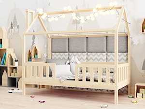 Łóżko domek dla dzieci w stylu skandynawskim