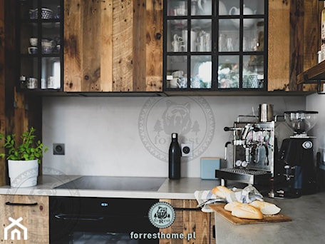 Aranżacje wnętrz - Kuchnia: Ekologiczna, drewniana kuchnia - Forrest Home Architecture & Art. Przeglądaj, dodawaj i zapisuj najlepsze zdjęcia, pomysły i inspiracje designerskie. W bazie mamy już prawie milion fotografii!