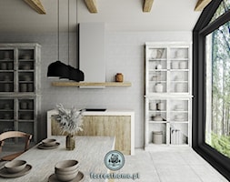 Minimalistyczna kuchnia - zdjęcie od Forrest Home Architecture & Art - Homebook